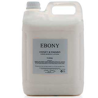 Ebony Collection Hand & Body Lotion - 5 Litre Refill - Eco-friendly - Case Of 2