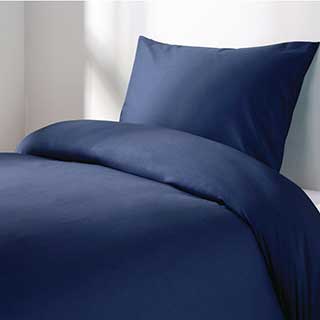 Wholesale polyester cotton hotel fitted sheet in a range of sizes and dyed colours