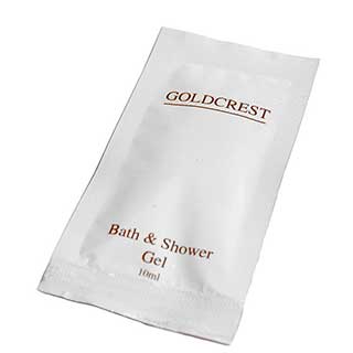 Goldcrest Bath & Shower Gel 10ml Sachet - Case of 250