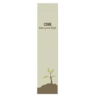 Hair Comb from our Greener Lifestyle Eco Friendly Hotel Amenities Collection