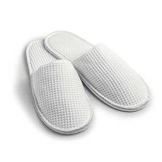 Honeycomb Closed Toe Slippers